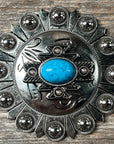 South West Turquoise Western Concho W204
