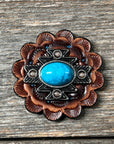South West Turquoise Western Concho W204