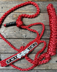 Red Mule Tape Rose Halter
