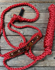 Red Mule Tape Rose Halter