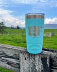 Annie Oakley Quote I Ain't Afraid to Love a Man Travel Tumbler