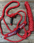 Red Mule Tape Rose Halter