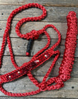 Red Mule Tape Rose Halter