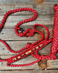 Single Flower Mule Tape Halter
