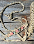 Double Flower Mule Tape Halter