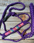 Double Flower Mule Tape Halter