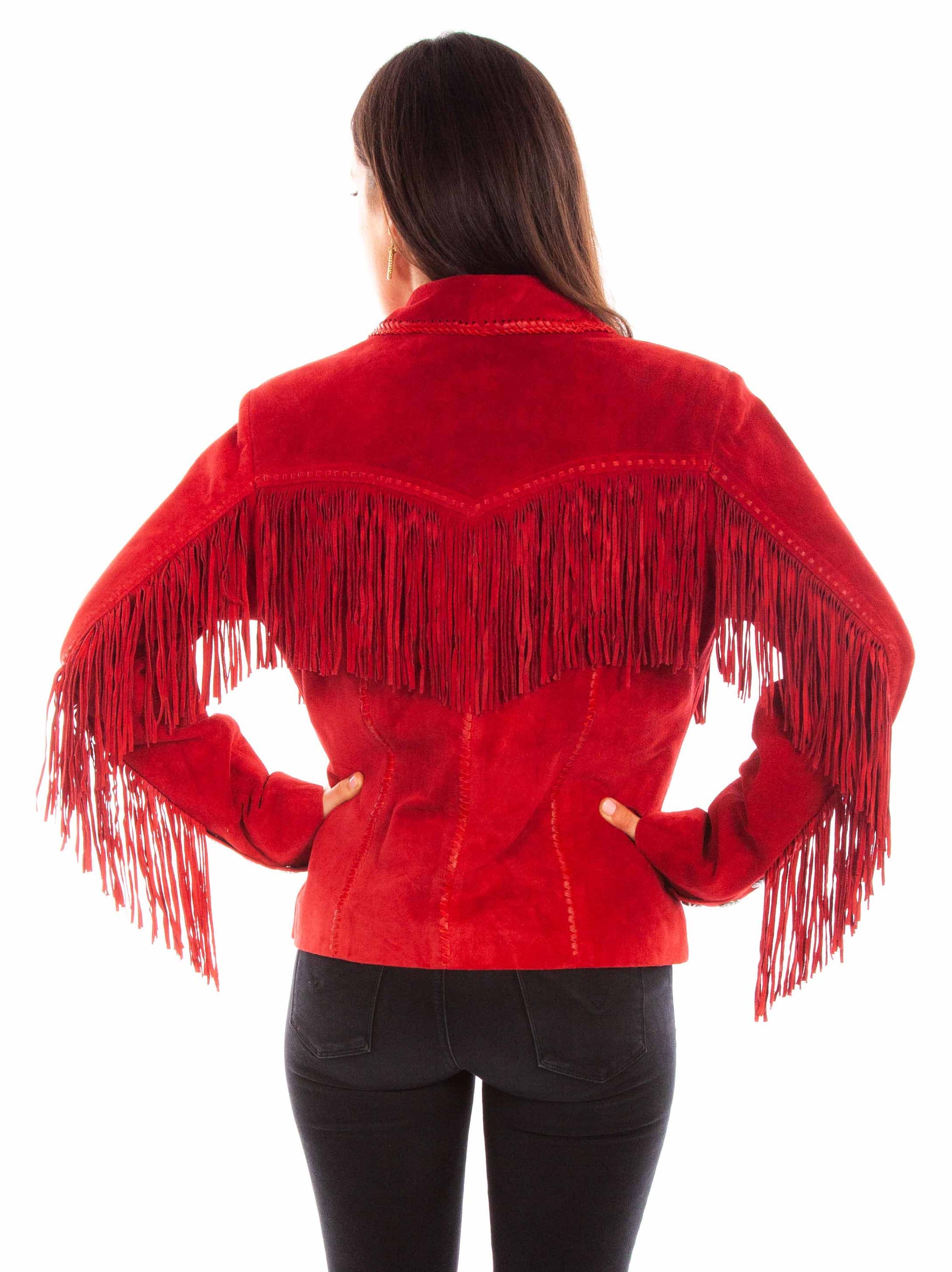 Fringe/lacing Jacket - L1080