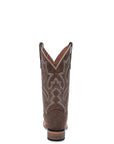 L6256 - WOMEN'S EMBROIDERY CHOCOLATE WIDE SQUARE TOE CIRCLE G COWBOY BOOT
