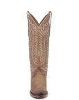 L6277 - WOMEN'S EMBROIDERY SAND SNIP TOE CIRGLE G COWBOY BOOT