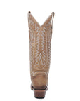 L6277 - WOMEN'S EMBROIDERY SAND SNIP TOE CIRGLE G COWBOY BOOT