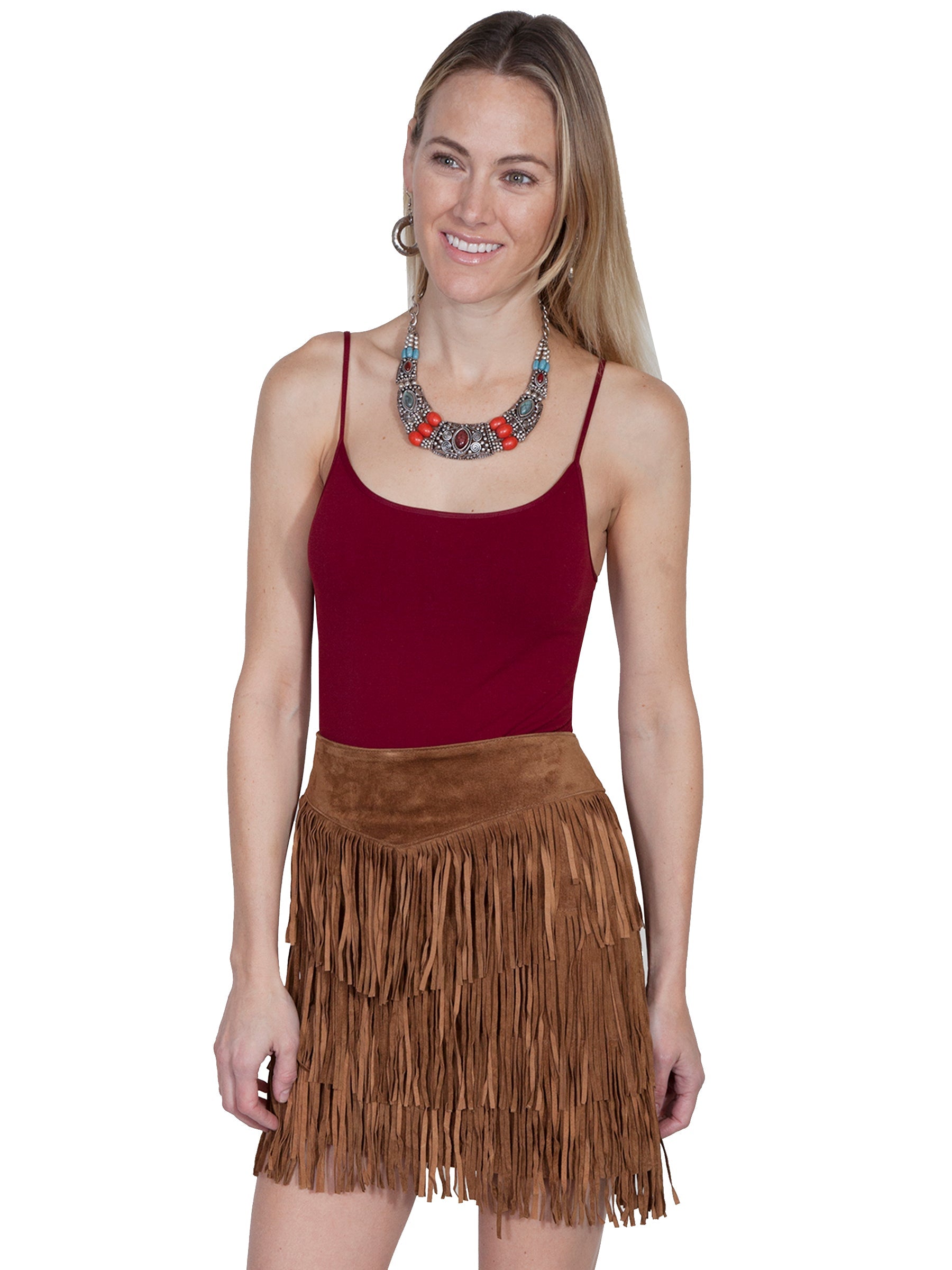 Ladies Fringe Skirt - L704