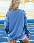 Tru Sequin Star Sweatshirt