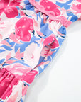 Pink Floral Day Dress
