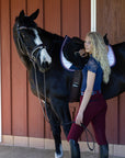 Limited Edition TEAM USA Satin Classic Jump Saddle Pad