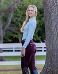 Kimberly Full Seat Breeches - Wine