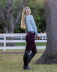 Kimberly Full Seat Breeches - Wine