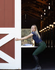 Evolution Full Seat Breeches - Mountain Green