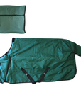AJ Tack 1200D Horse Turnout Blanket with Storage Bag - Green