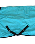 AJ Tack 1200D Horse Turnout Blanket with Storage Bag - Turquoise