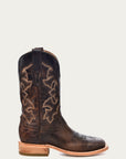 A4264 - MEN'S EMBROIDERY MOKA SQUARE TOE COWBOY BOOT