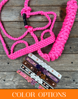 Pink Mule Tape Rose Halter