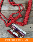 Red Mule Tape Rose Halter
