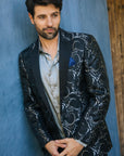 Mens Modern Fit Evening Blazer