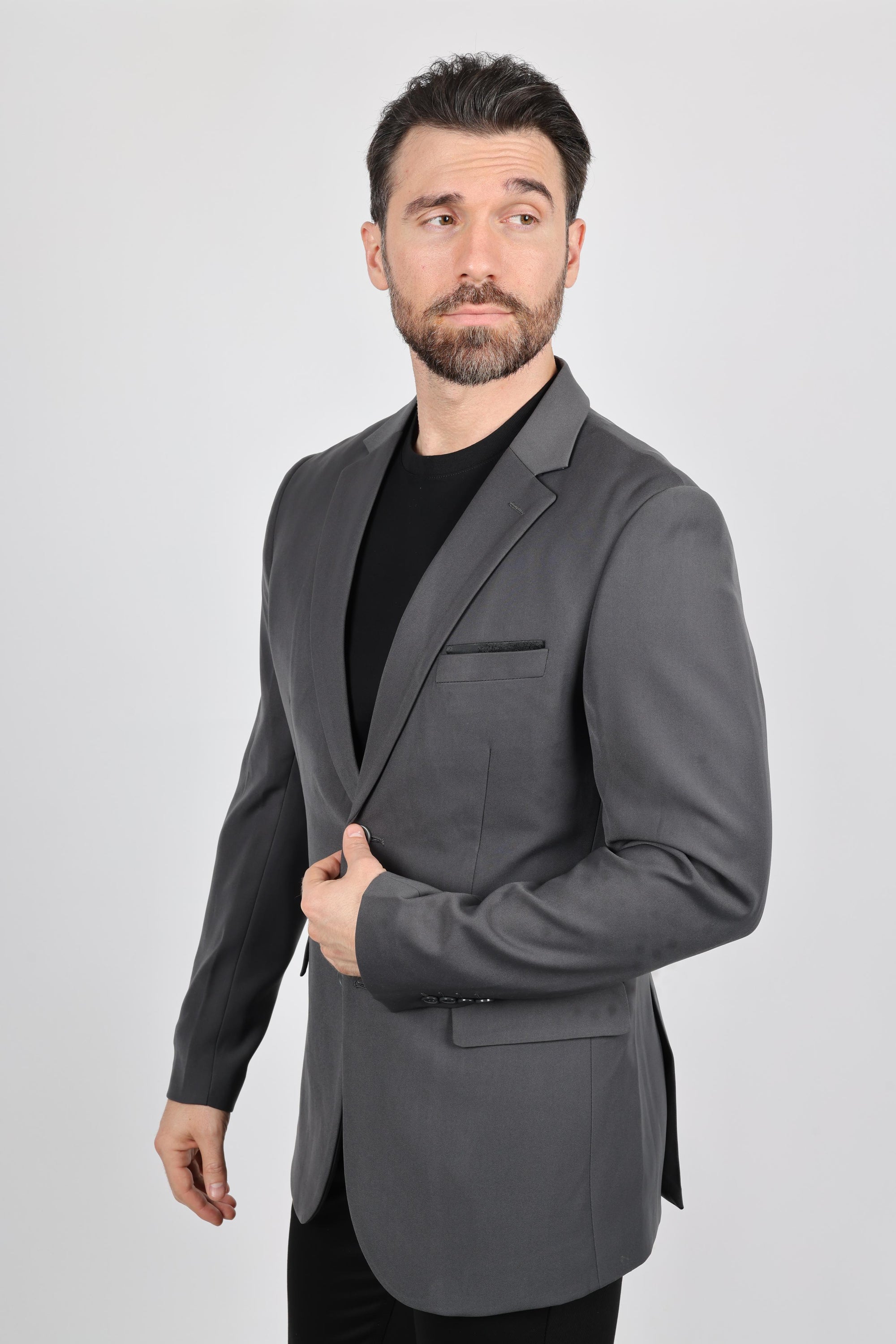 Mens Modern Fit Stretch Date Night Blazer