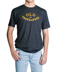 Old Troubadour T-Shirt - Charcoal