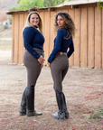 Evolution Knee Patch Breeches - Demitasse