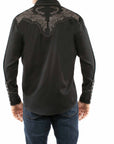 Emb. Shirt W/studs - P-930