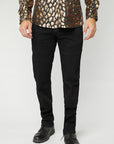 Pax Men's Black Slim Stretch Jeans