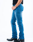 Pax Men's Med Blue Slim Stretch Jeans