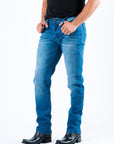 Pax Men's Med Blue Slim Stretch Jeans
