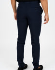 Heath Men's Navy Super Slim Dress Pants