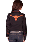 Ladies Tooled Longhorn - PL-811