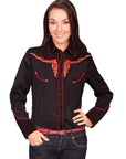 Ladies Tooled Longhorn - PL-811
