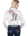 Colorful Horse Embroidery - PL-856C