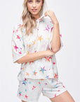 Stars tie dye pajamas -clearance