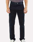 Slade Men's Navy Relaxed Fit Stretch Pants
