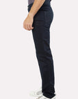 Slade Men's Navy Relaxed Fit Stretch Pants