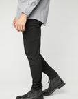 Heath Men's Black Super Slim Dress Pants