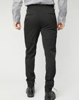 Heath Men's Black Super Slim Dress Pants