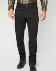 Slade Men's Black Relaxed Fit Stretch Pants