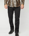 Slade Men's Black Relaxed Fit Stretch Pants