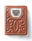 Men's Genuine Leather Wallets - Cognac