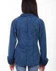 L/s Collar Blouse - PSL-186