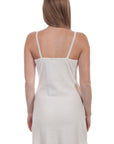 Layered Cotton Dress Keyhole Front - PSL-217