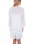 Tie Front Lace Bodice Dress - PSL-262