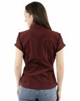 Cap Sleeve Blouse - PSL-275